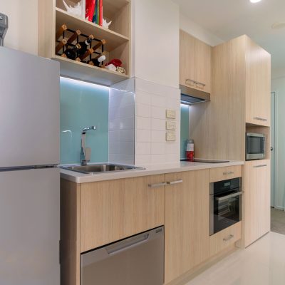 Apartment kitchen design solution renovation